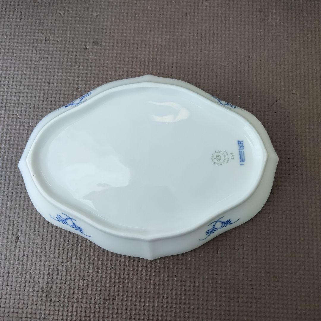 ロイヤルコペンハーゲン　ブルーフルーテッドプレイン　菱形