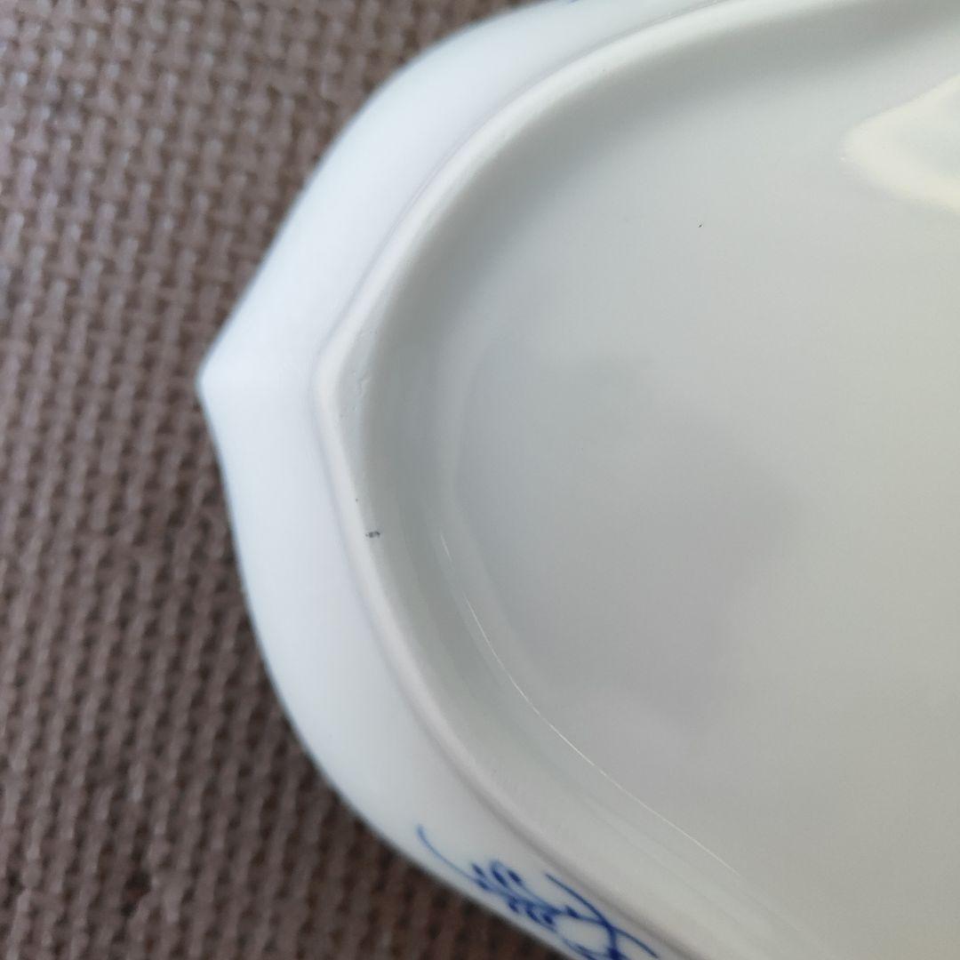 ロイヤルコペンハーゲン　ブルーフルーテッドプレイン　菱形