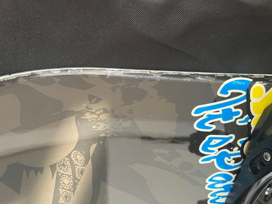 値下　子供　SLQ スノーボード 120cm バインディング・収納ケース付き