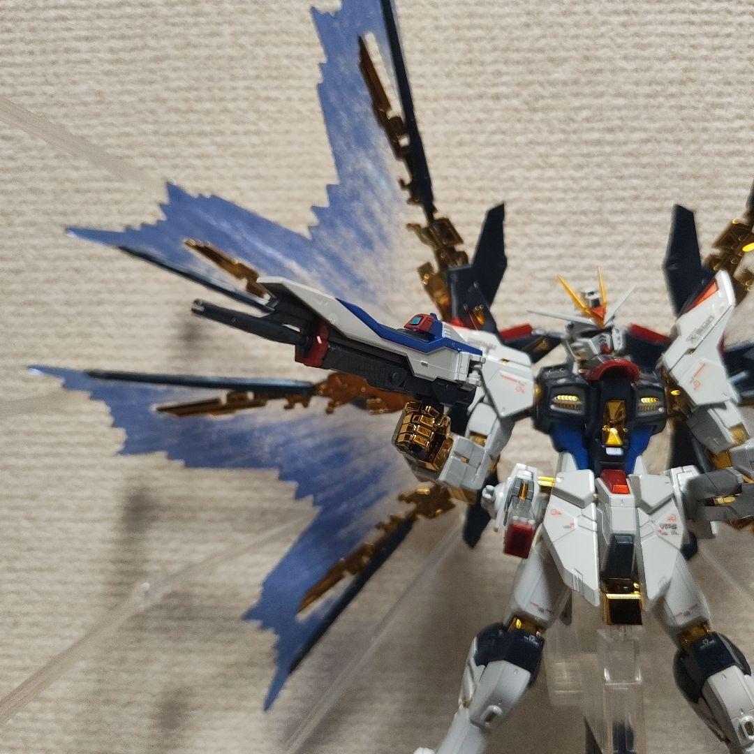 RG　ストライクフリーダム　チタニウムフィニッシュ 天空の翼　セット