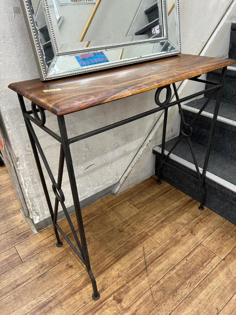 【福岡市限定】アイアンドレッサー＋椅子 ドレッサー ※総額72290円