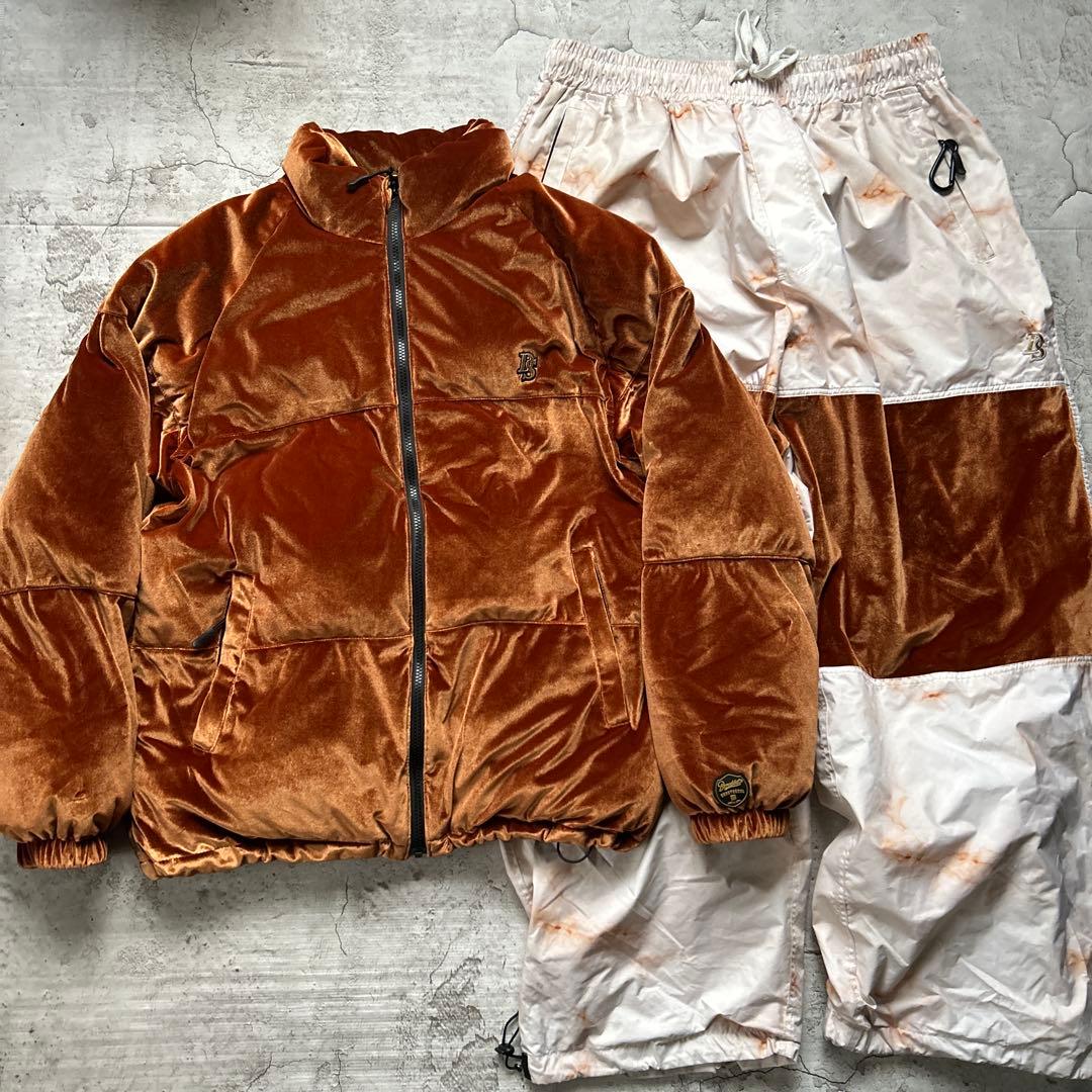 bsrabbit × drink sexy ベルベット　スノボーウェア　L