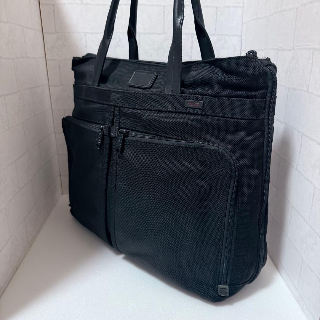 未使用級 希少 トゥミ アルファ コンパニオン トートバッグ ブラック