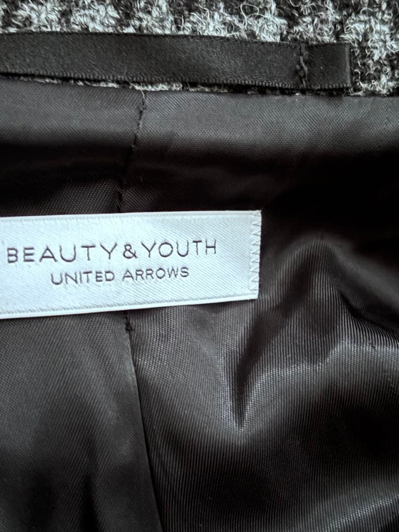 ユナイテッドアローズ　別注Harris Tweed チェスターコート