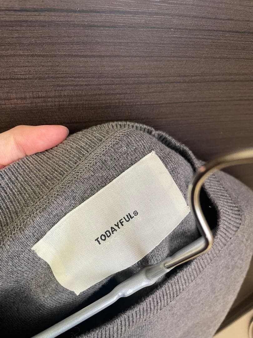 トップス todayful Compact Raglan Knit