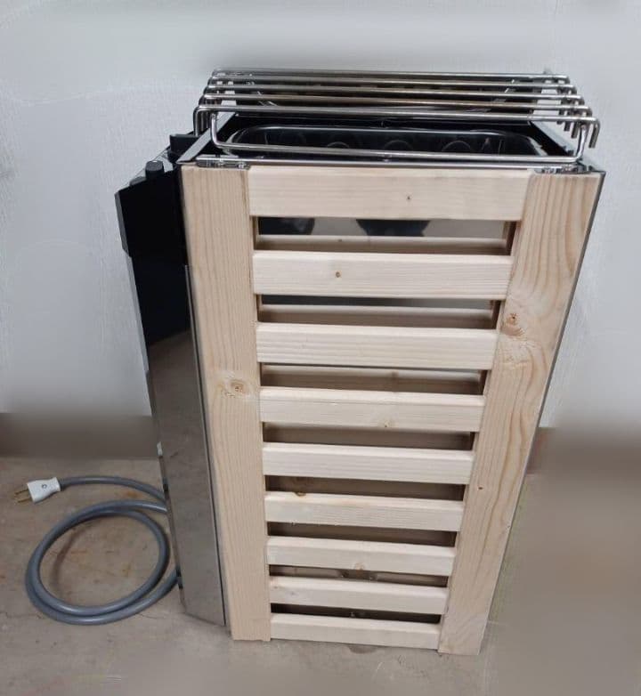 サウナストーブ3KW 100V対応コンセント付き(ストーン・温度計付)