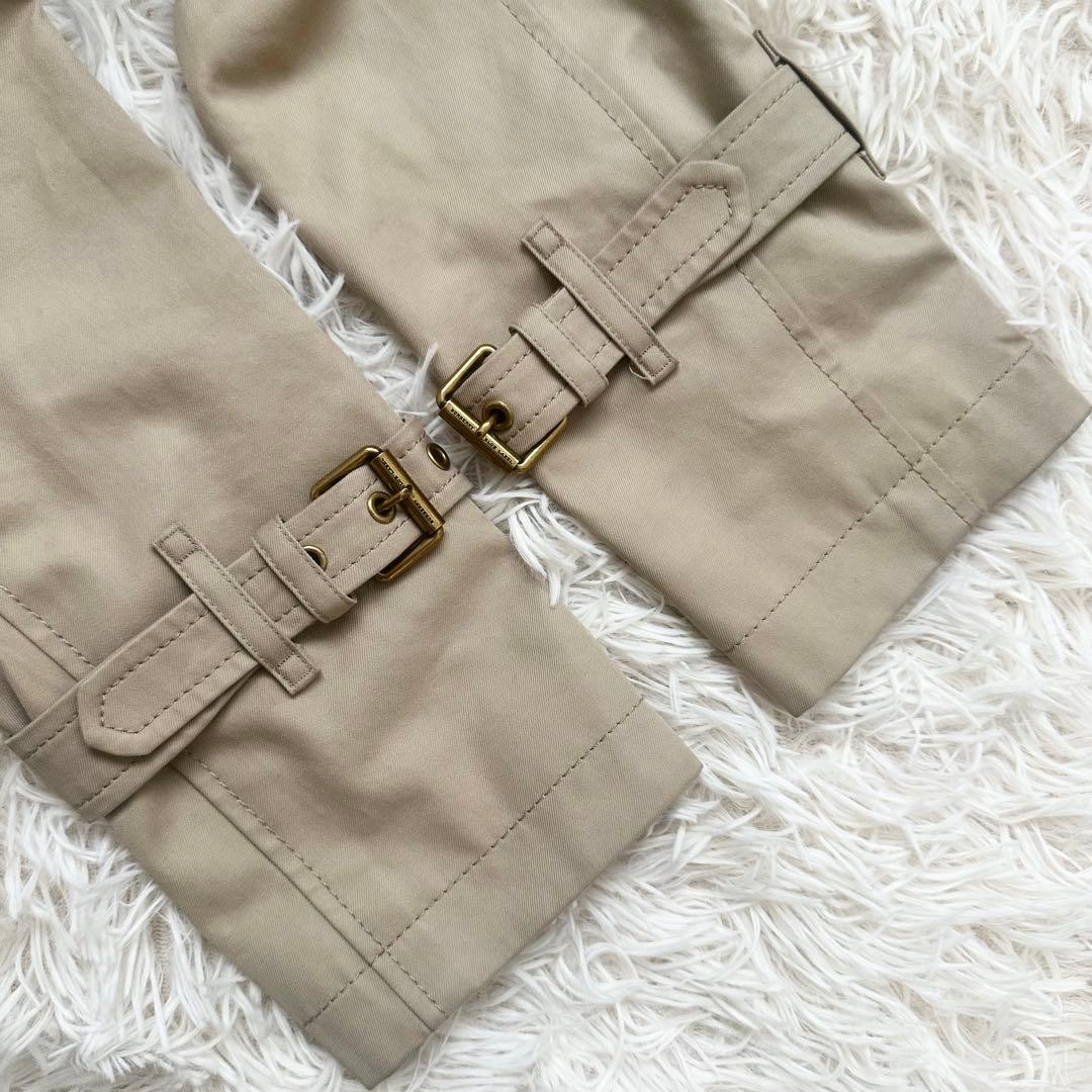 バーバリーブルーレーベル ライナー付 トレンチコート メガチェック ベージュ M