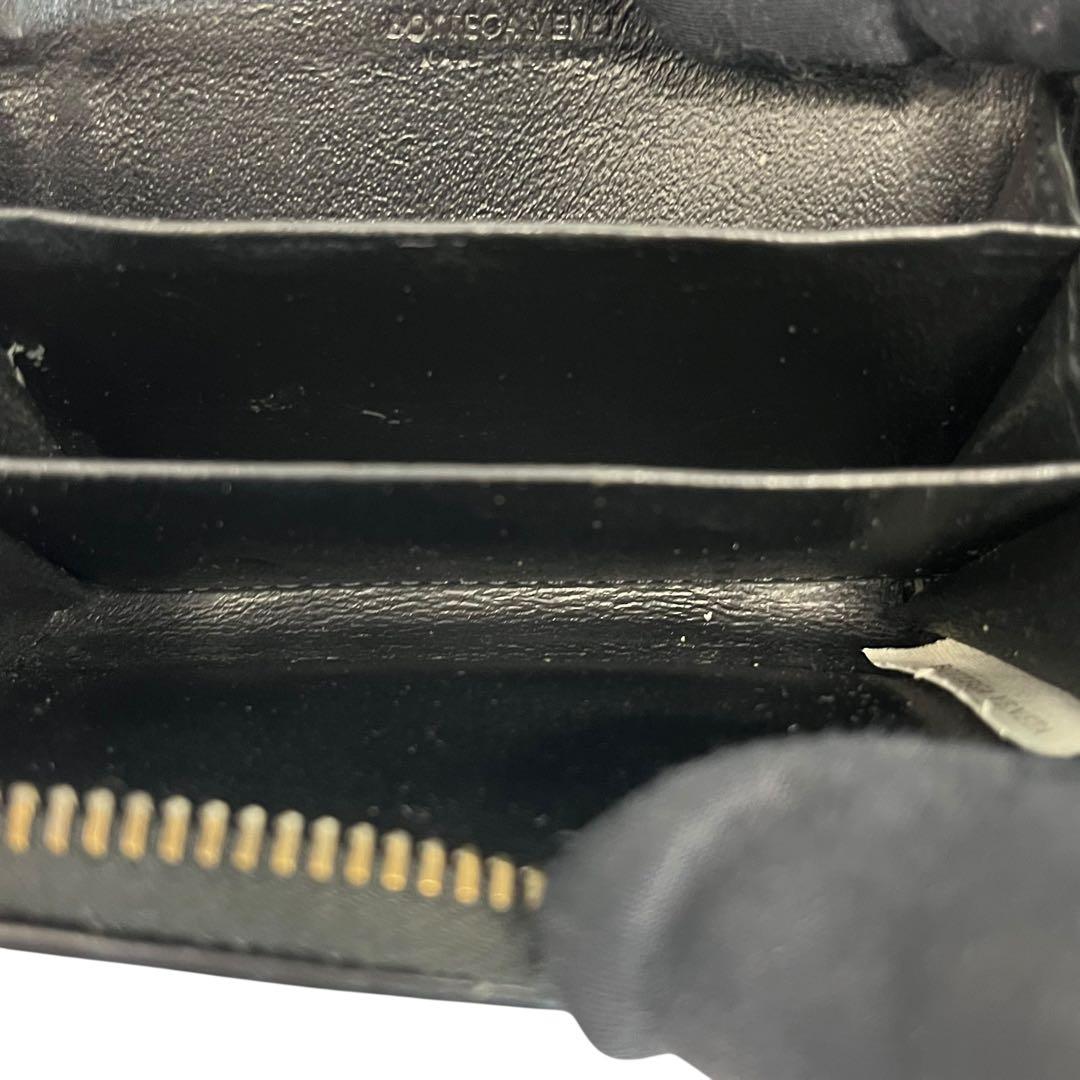 極美✨ボッテガヴェネタ ケース 小銭入れ イントレチャート ブラック