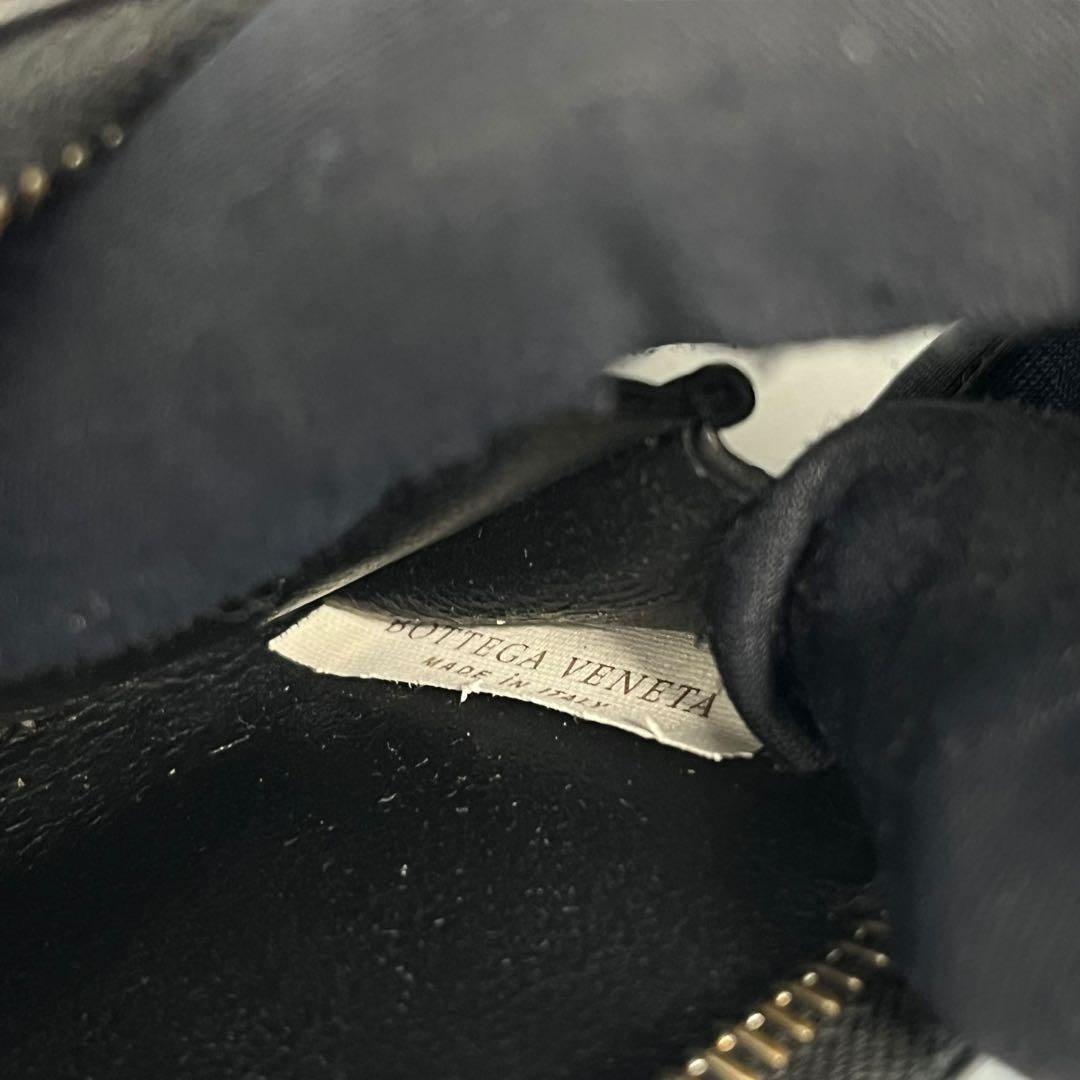 極美✨ボッテガヴェネタ ケース 小銭入れ イントレチャート ブラック