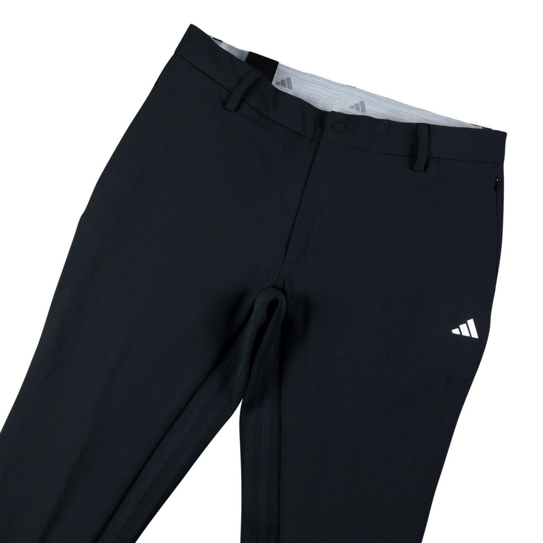 【76】秋冬 定価27,500円 アディダス ゴルフ 中綿 テーパードパンツ 黒