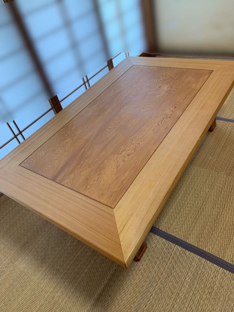 屋久杉　座卓　テーブル　工芸家具 希少