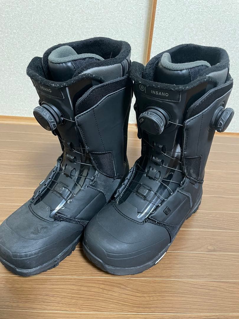 RIDE INSANO 26.5cm ブラック　20モデル