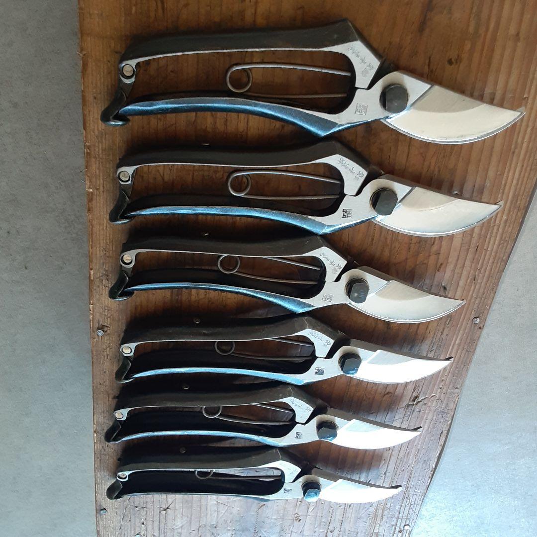 越後鍛冶職人剪定鋏 １８本セット