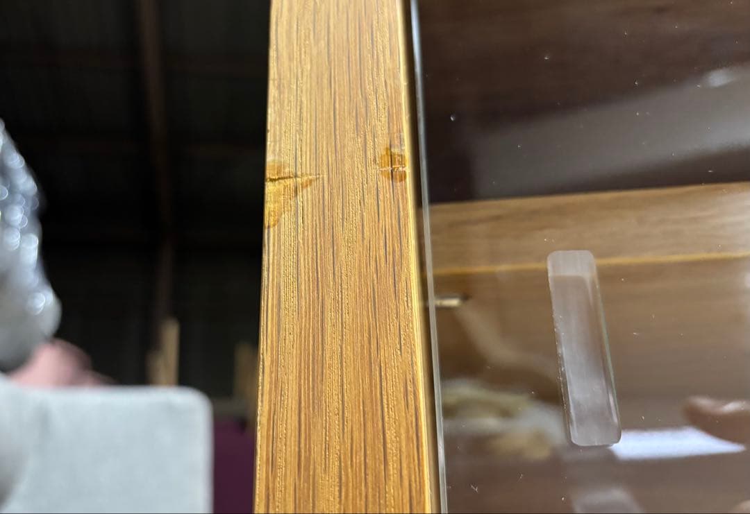 最高級 末次家具工芸 レンジボード、カップボード、幅123cm Used