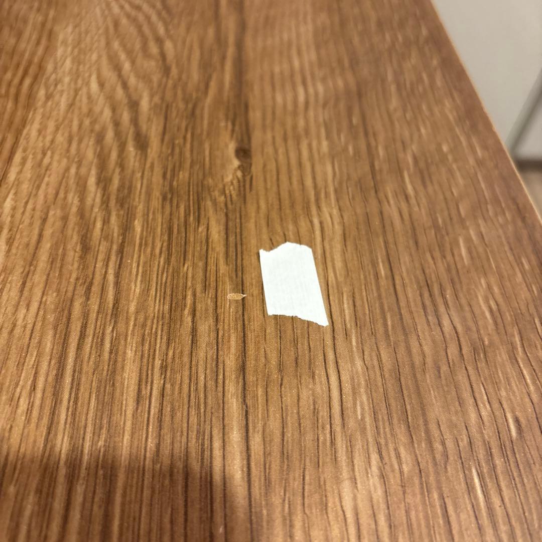 LOWYA [幅110] 日本製 デスク シャビーナチュラル 真鍮ハンドル 美品