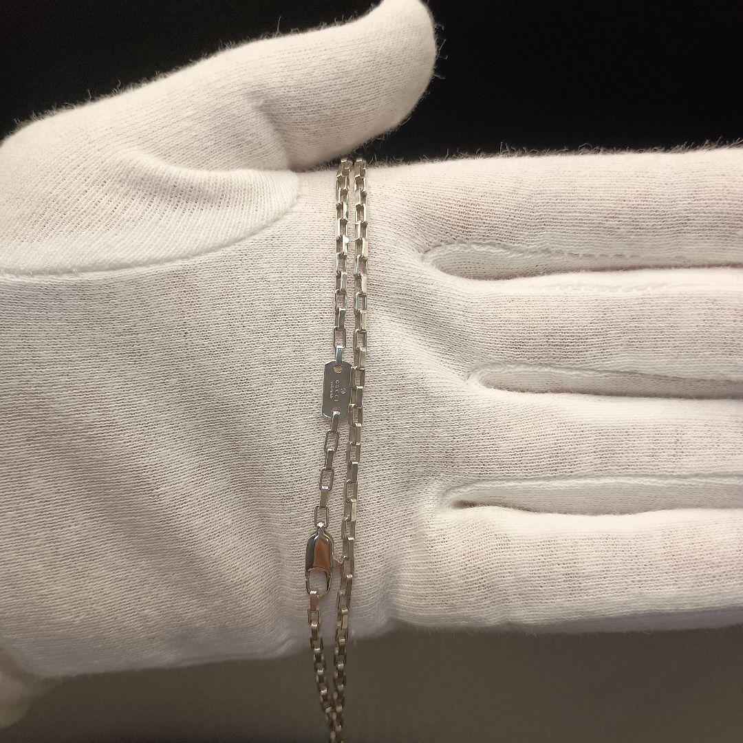 【美品】GUCCI ベネチアンチェーン 51cm SILVER925ユニセックス