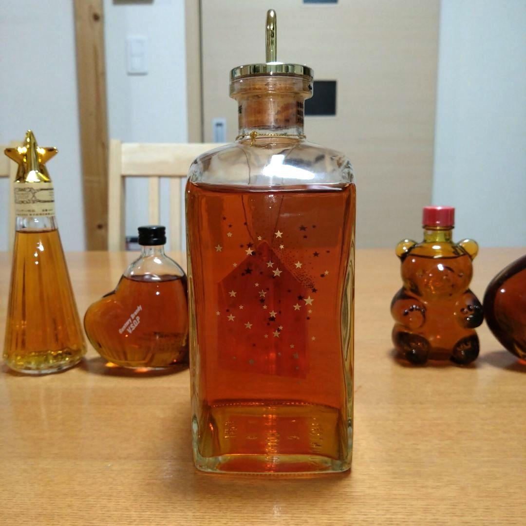 ◆ブランデー◆ニッカ☆ねがい星◆サントリー☆ハート☆クリスマス☆熊☆デキャンタ