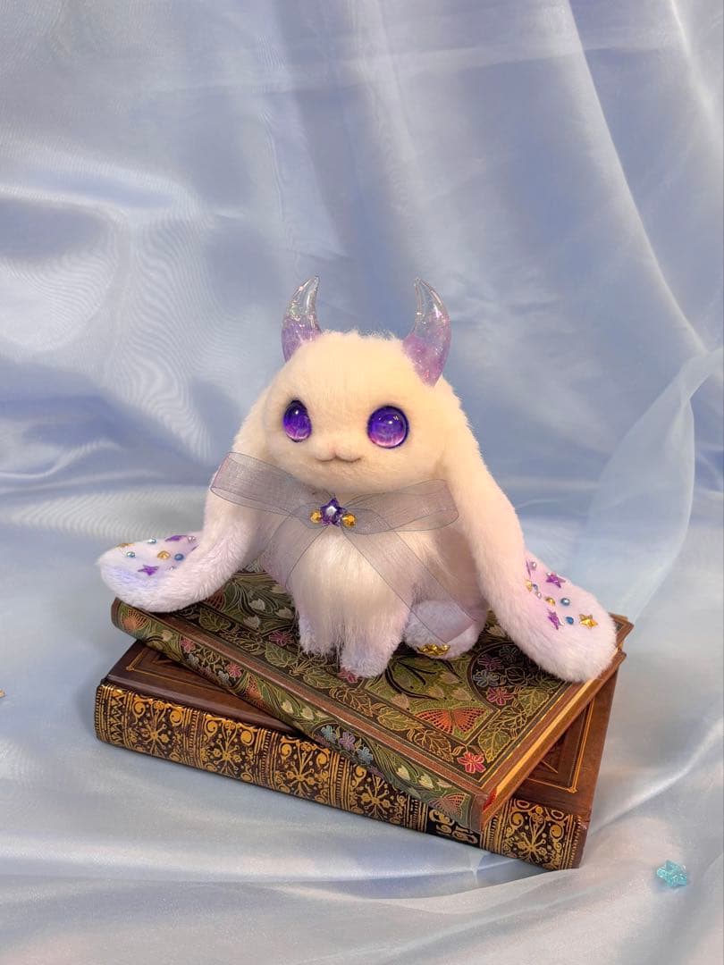 プルプティ•ロロ　ハンドメイド　ぬいぐるみ　羊毛フェルト