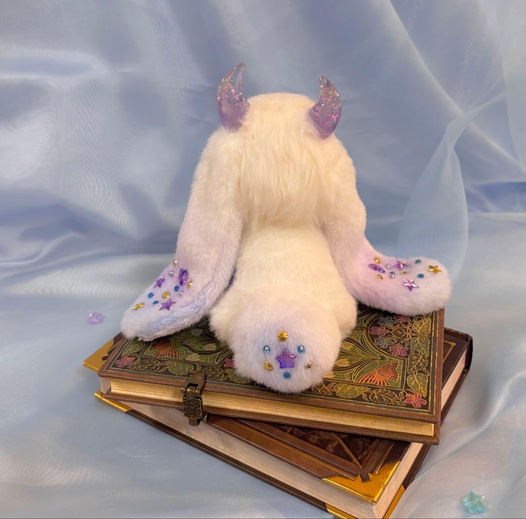 プルプティ•ロロ　ハンドメイド　ぬいぐるみ　羊毛フェルト