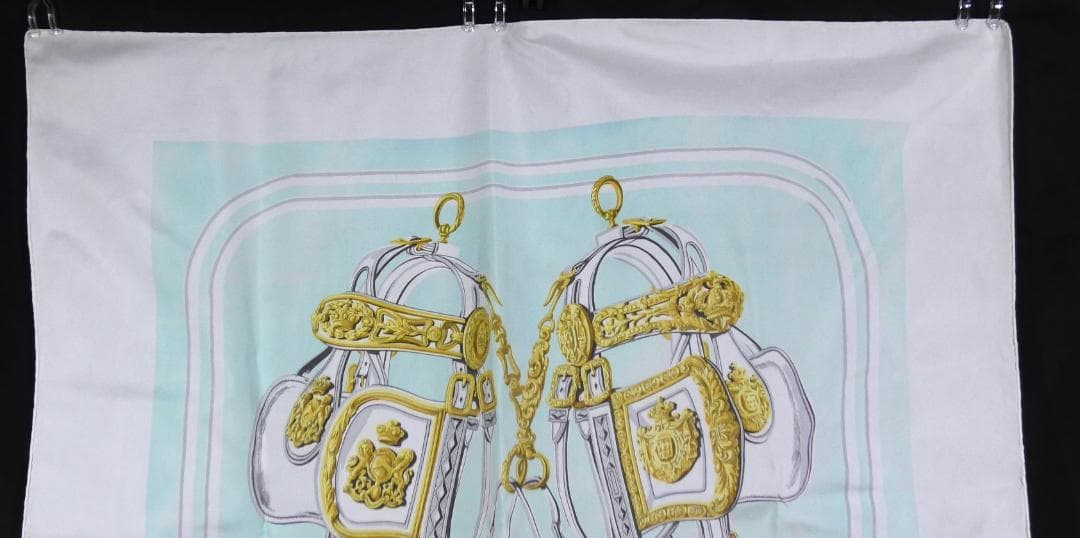 HERMES エルメス　大判スカーフ　カレ90　 D469