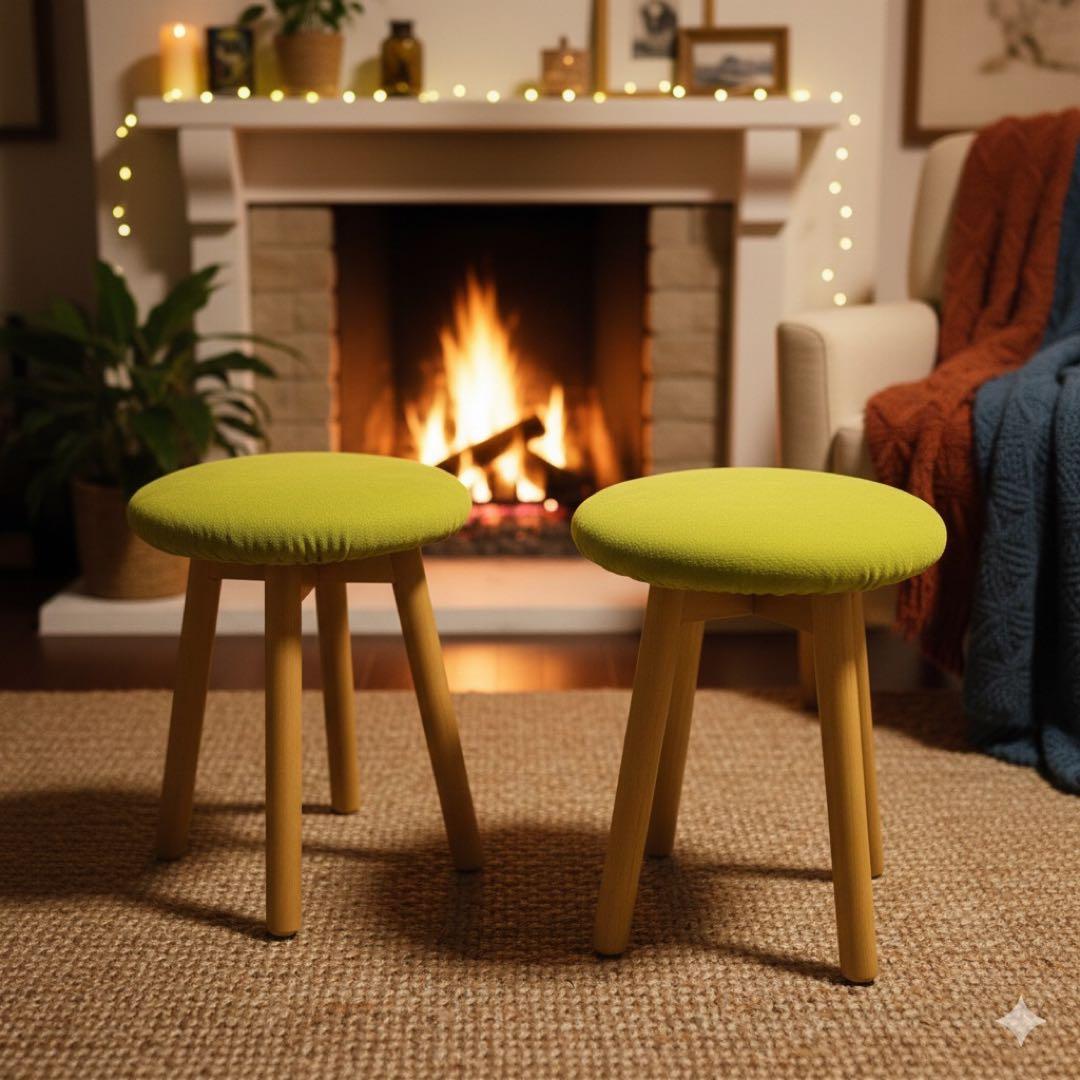 【廃盤品】　良品計画　スツール　2脚まとめ