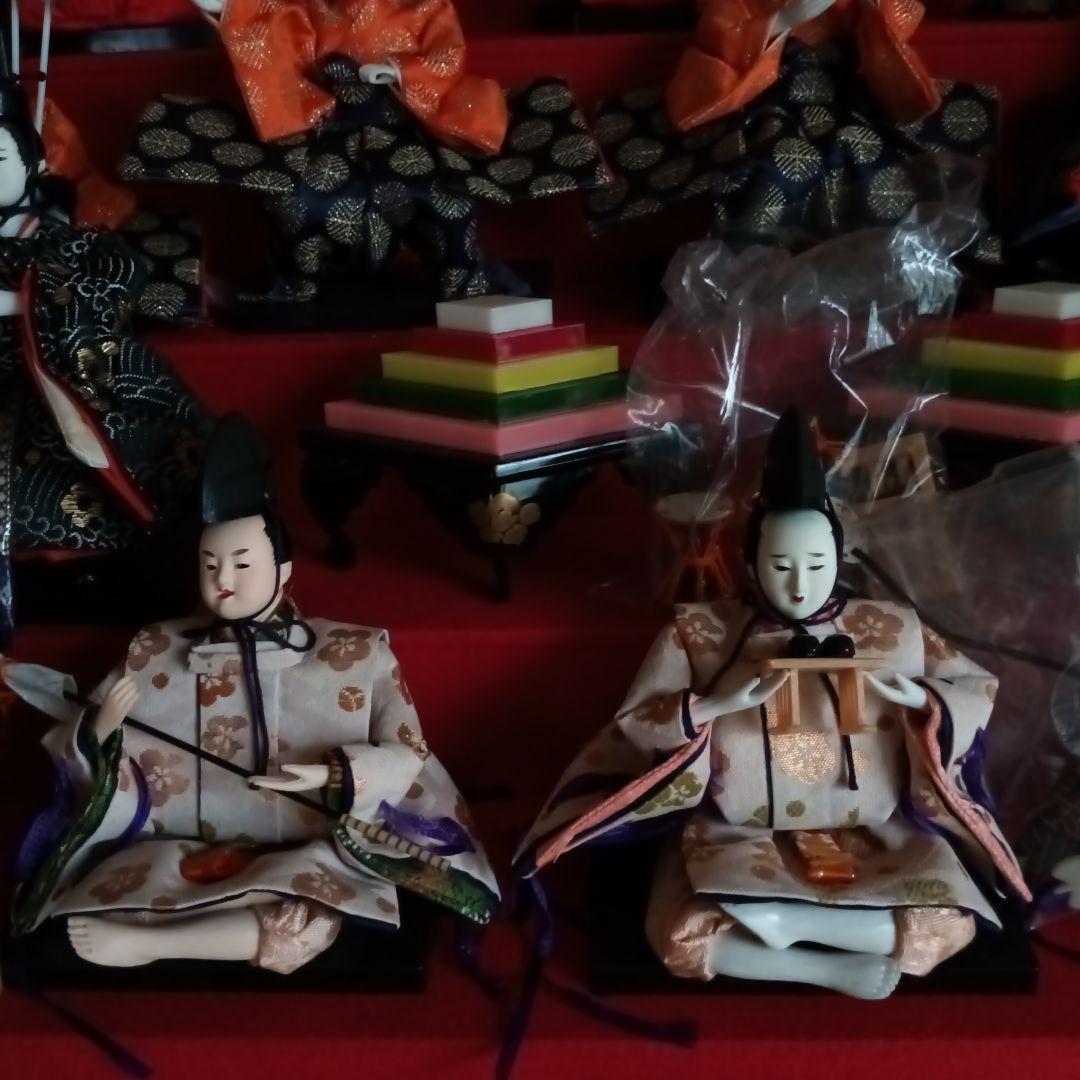 雛人形 三段式 伝統的な雛祭り