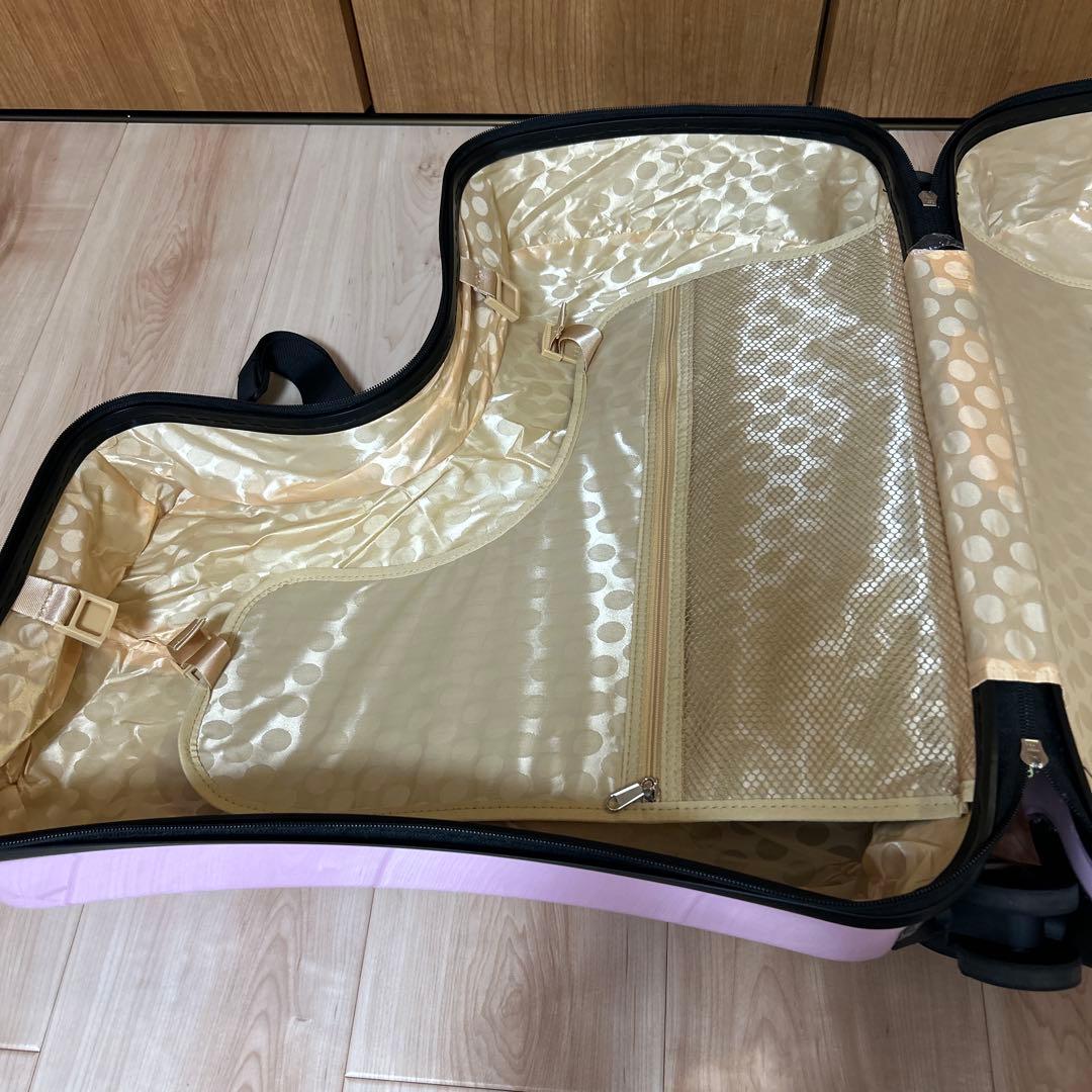 [NORICCO]ノリッコ子どもが乗れるキャリーケース　ベビーピンク