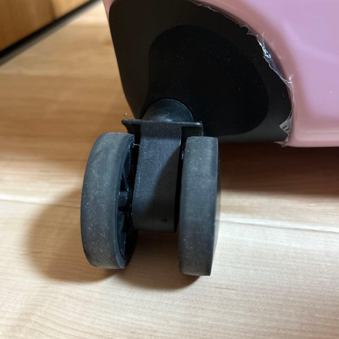 [NORICCO]ノリッコ子どもが乗れるキャリーケース　ベビーピンク