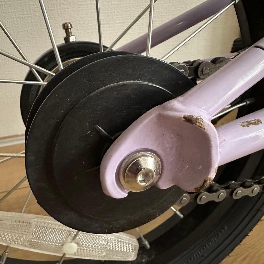 美品 へんしんバイク C14 パープル Henshin Bike