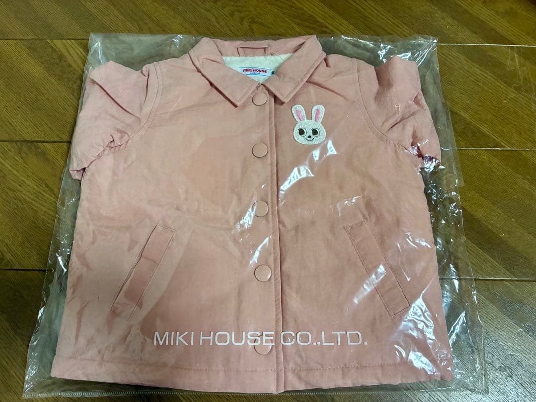 ミキハウス（mikihouse）限定商品コート　ジャケット（90ｃｍ）（送料込）