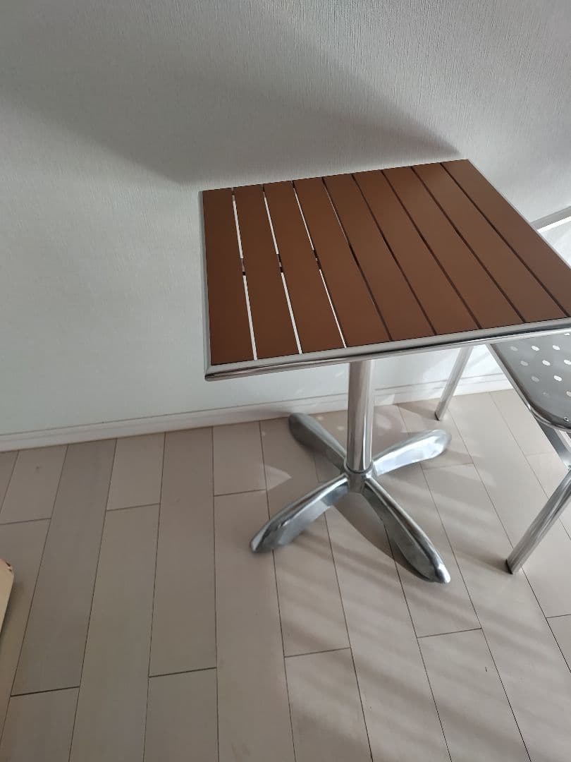 ダルトン　ALUMINUM CAFE TABLE＆ chair