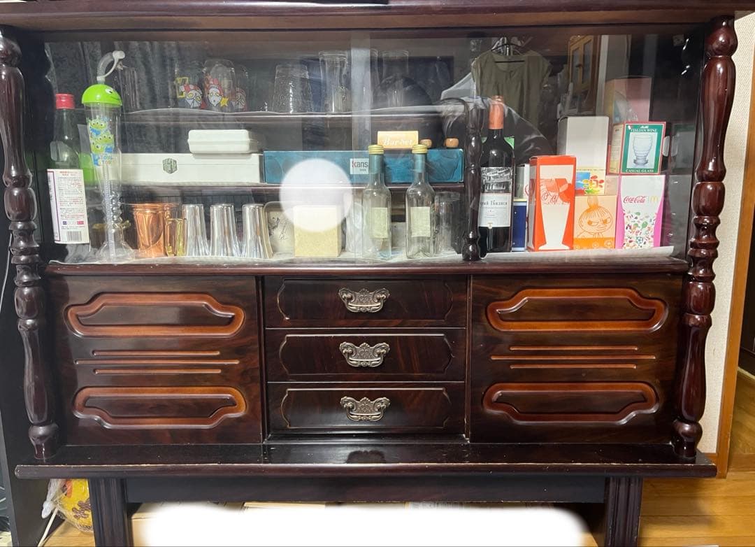 昭和 レトロ 家具　アンティーク　茶箪笥 早い者勝ち☆