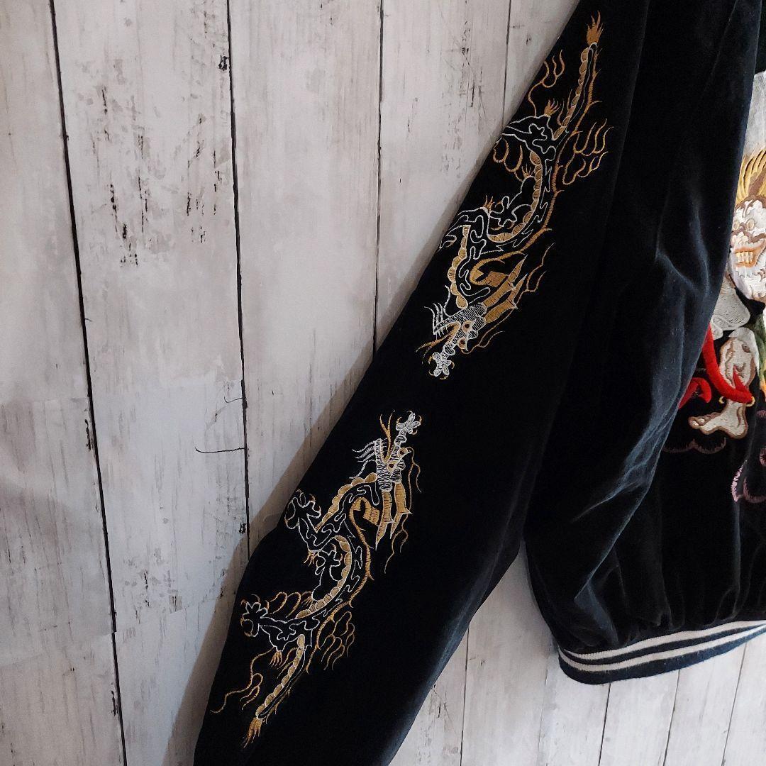 【JUNGLE STORM】入手困難 ジャングルストーム ベロア スカジャン