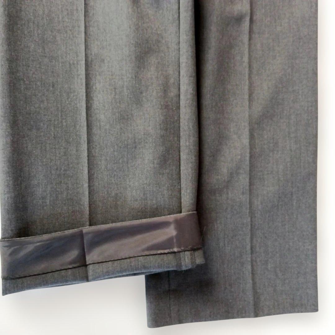 美品◆グリーンレーベルリラクシング 洗える パンツスーツ セットアップ L 40