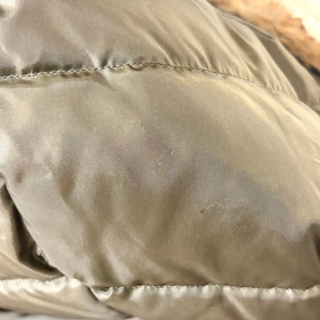 BURBERRY BLACKLABEL バーバリーダウンジャケットカーキＬ