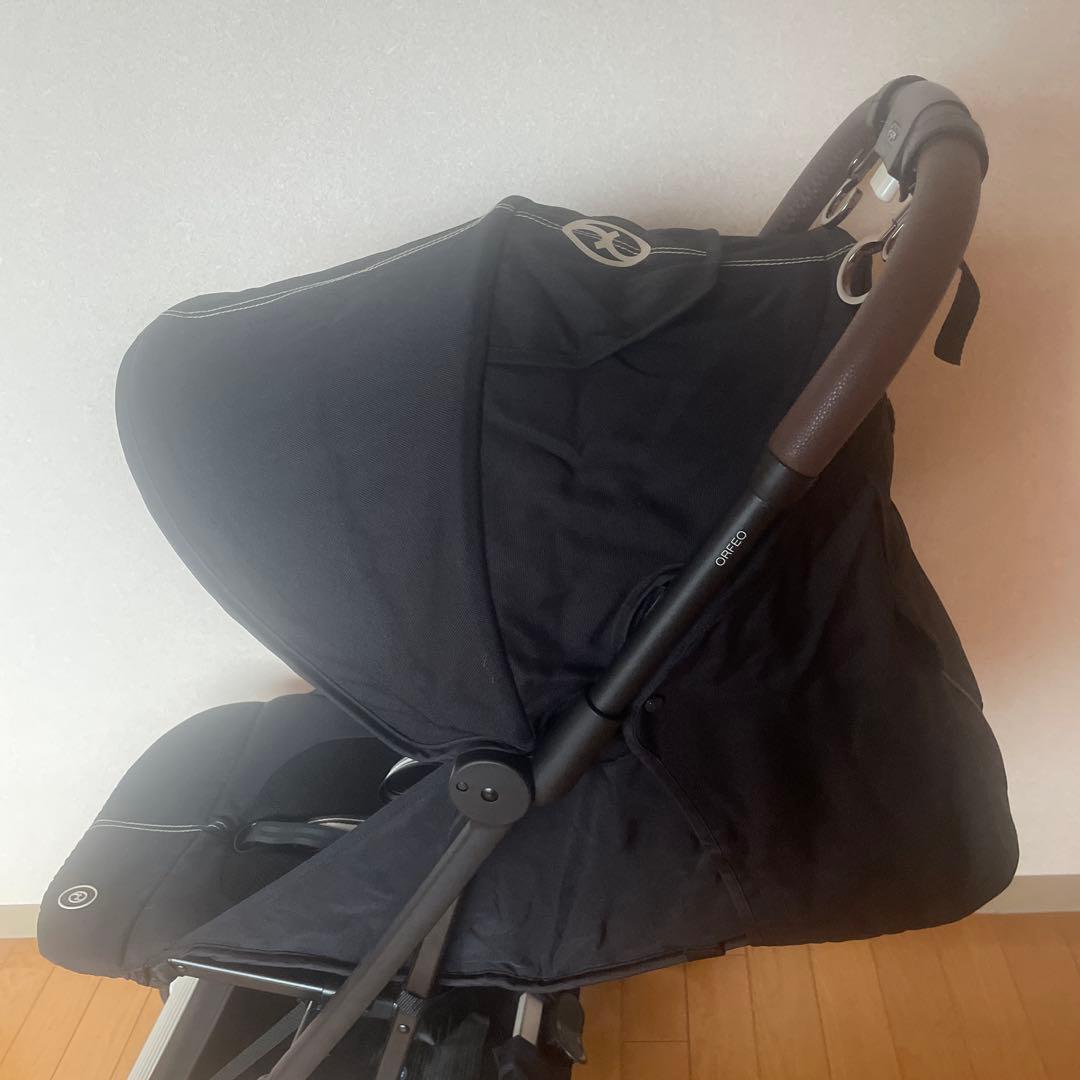 【専用】Cybex オルフェオ ムーンブラック　コンパクト　ベビーカー