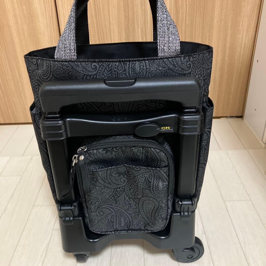 SWANY ペイズリー柄 ブラックキャリーTS15 ブラック 未使用に近い