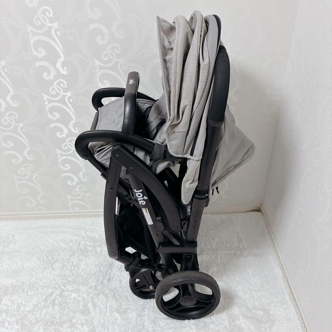 Joie ジョイー 2人乗りベビーカー エヴァライトデュオ グレーフランネル