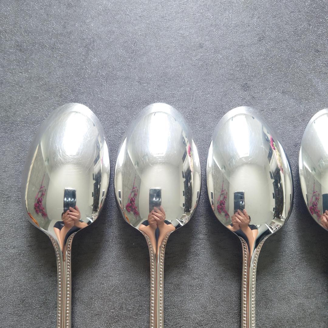 美品 クリストフル パール スタンダードスプーン 6点