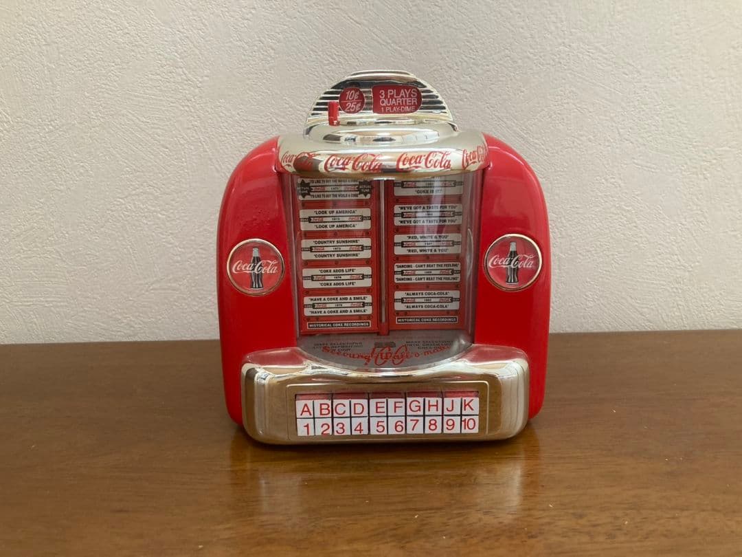 Coca-Cola コカコーラ ジュークボックス型貯金箱