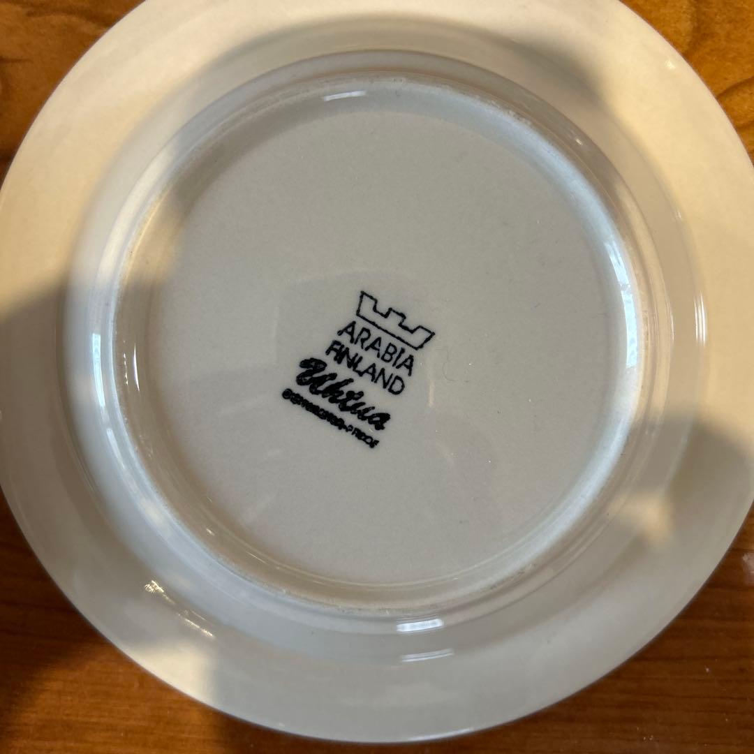 アラビア ウートゥア スーププレート 深皿 3枚 ARABIA