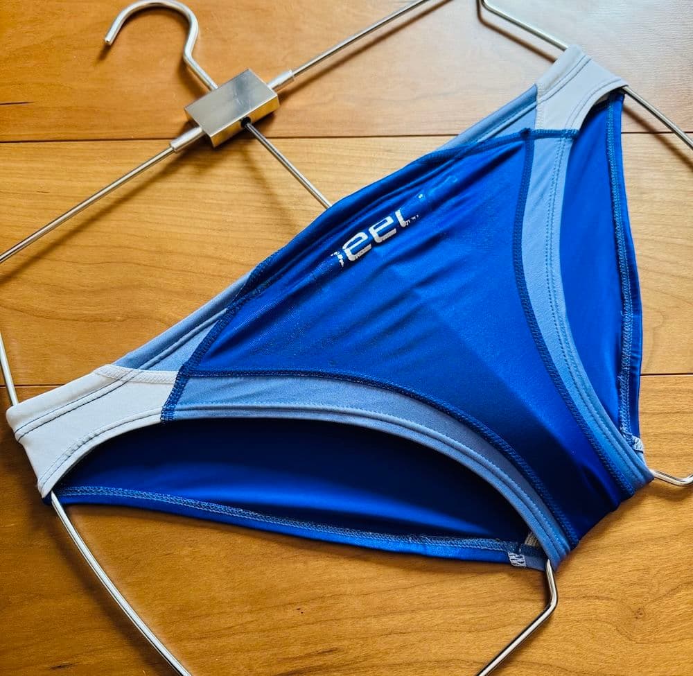 SPEEDO アクアスペック RQ632 ブルー×ホワイト　Mサイズ 競パン