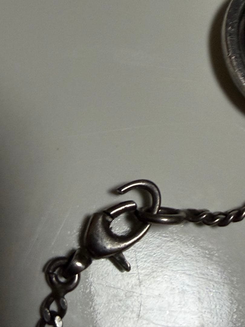 グッチ ネックレス 紋章 クレスト ラウンド シルバー925 ペンダントトップ