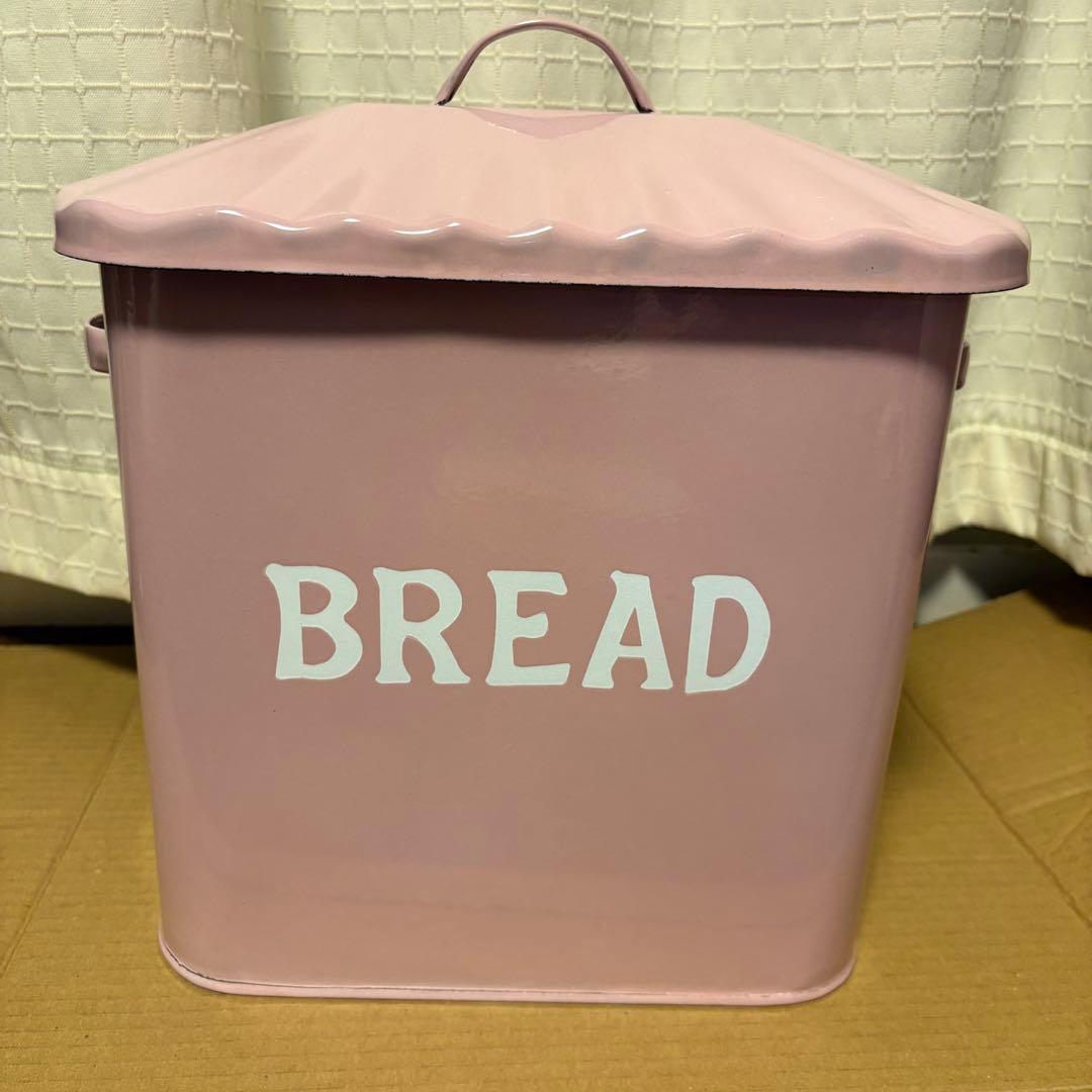 オールドファームハウス　ホーロー　ブレッド缶　大