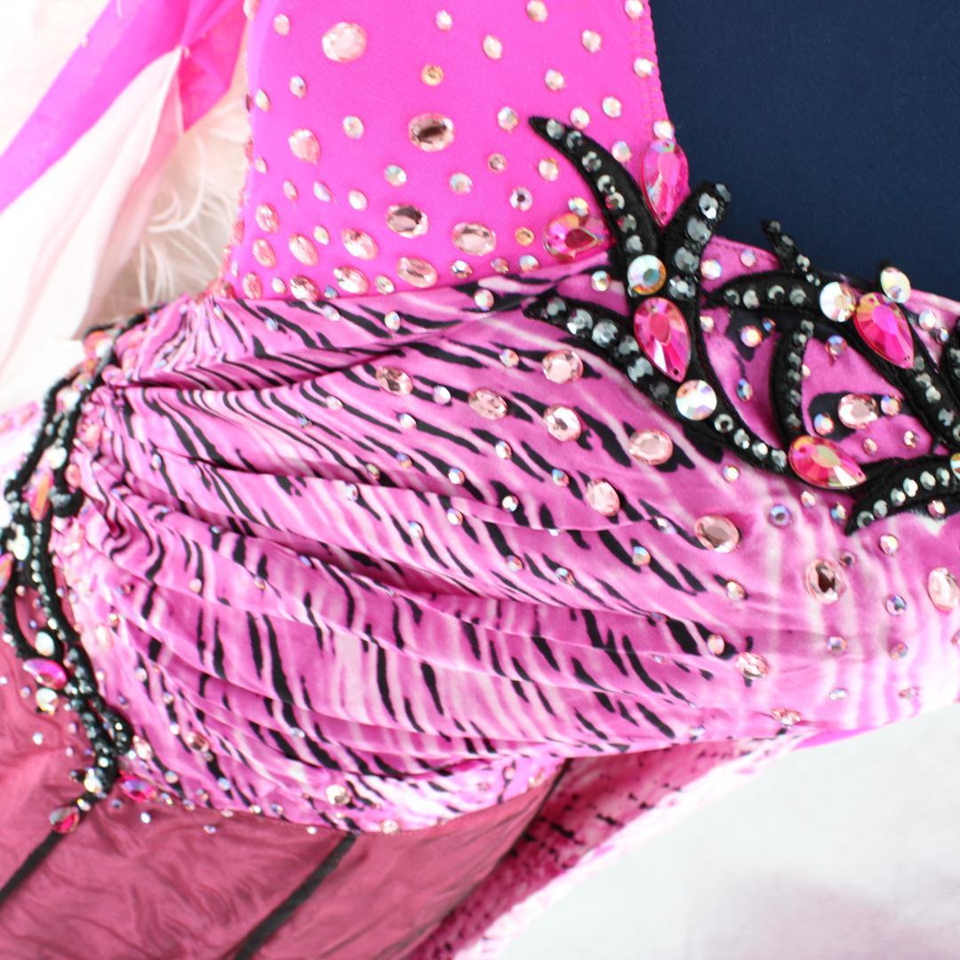 【美品日本製社交ダンス衣装】intheMOOD インザムード ワンピース ドレス