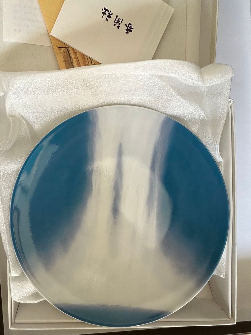 香蘭社　お皿　ウォーターフォール　滝