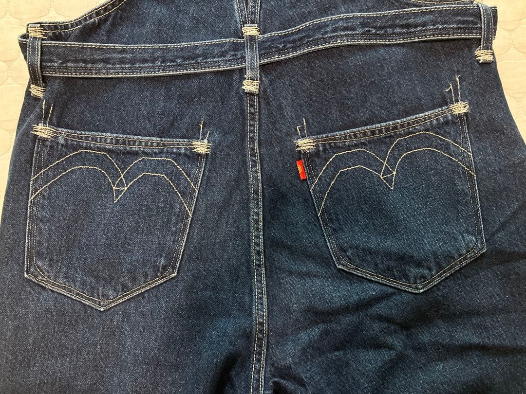 新品 リーバイスRED LR LOOSE OVERALL BLUE EYE M