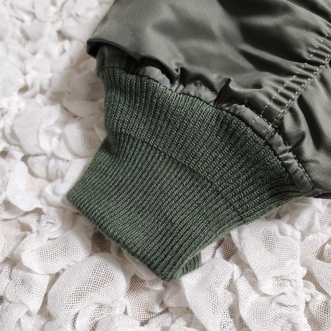 美品 ヒューストン MA-1 フライトジャケット セージグリーン