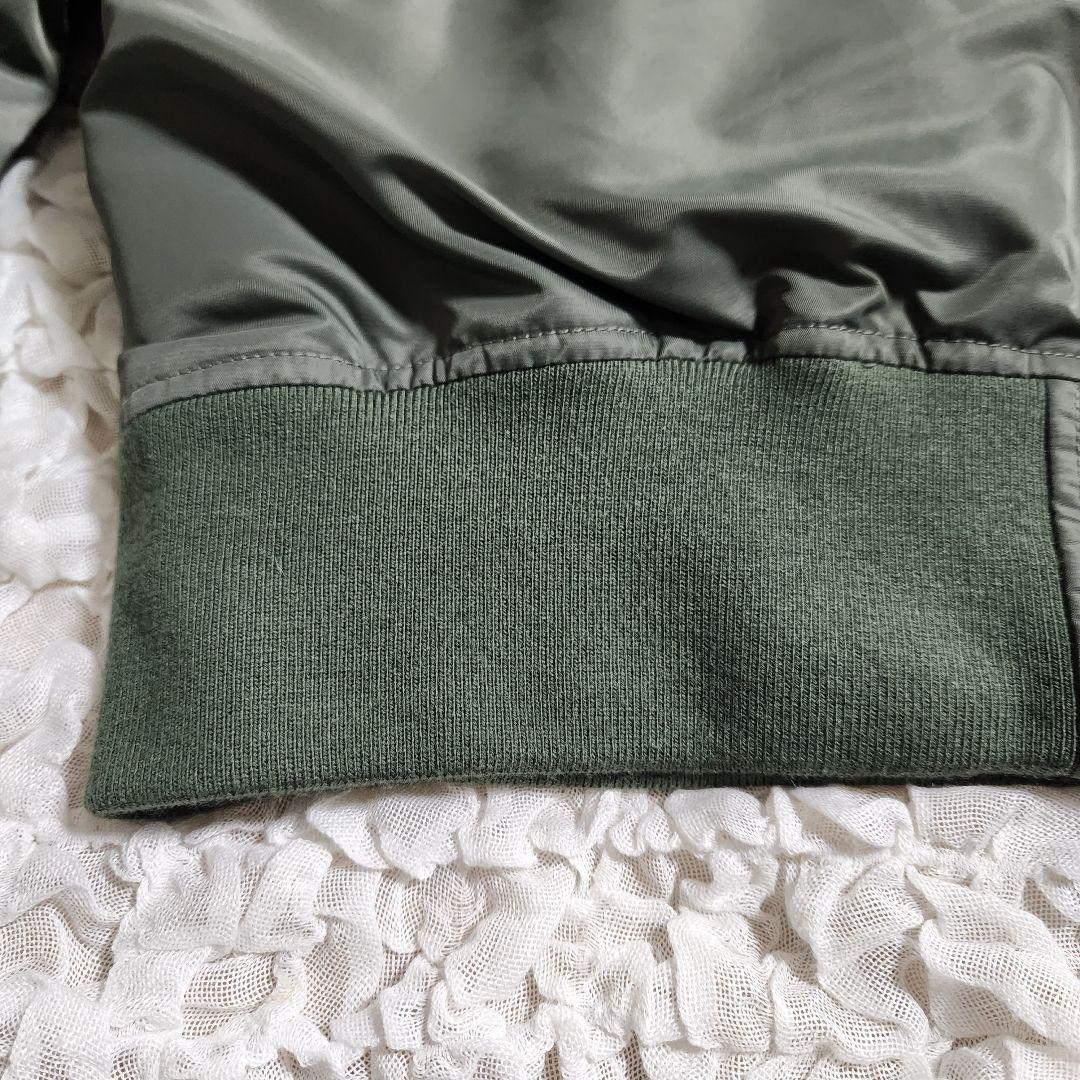 美品 ヒューストン MA-1 フライトジャケット セージグリーン