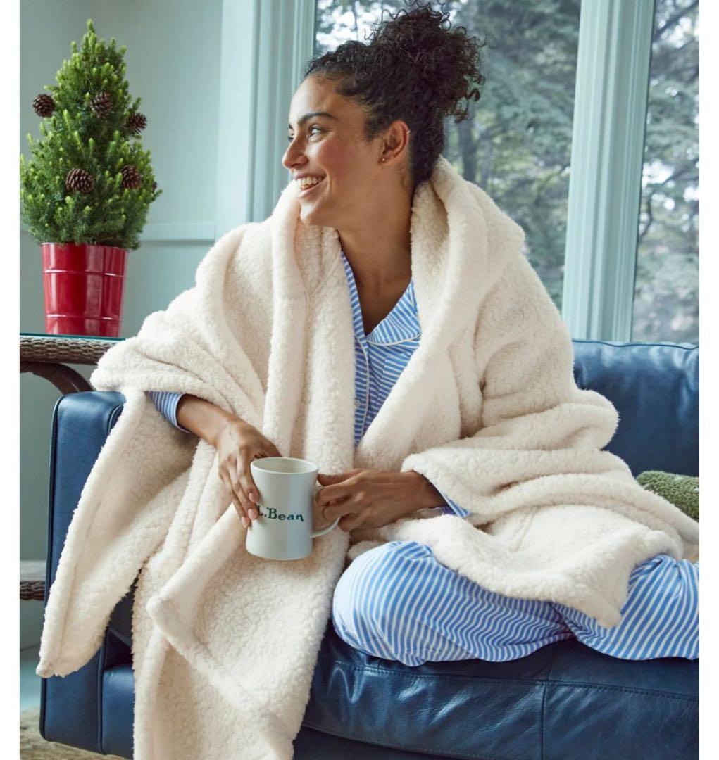 【新品未開封】l.l.bean 着る毛布
